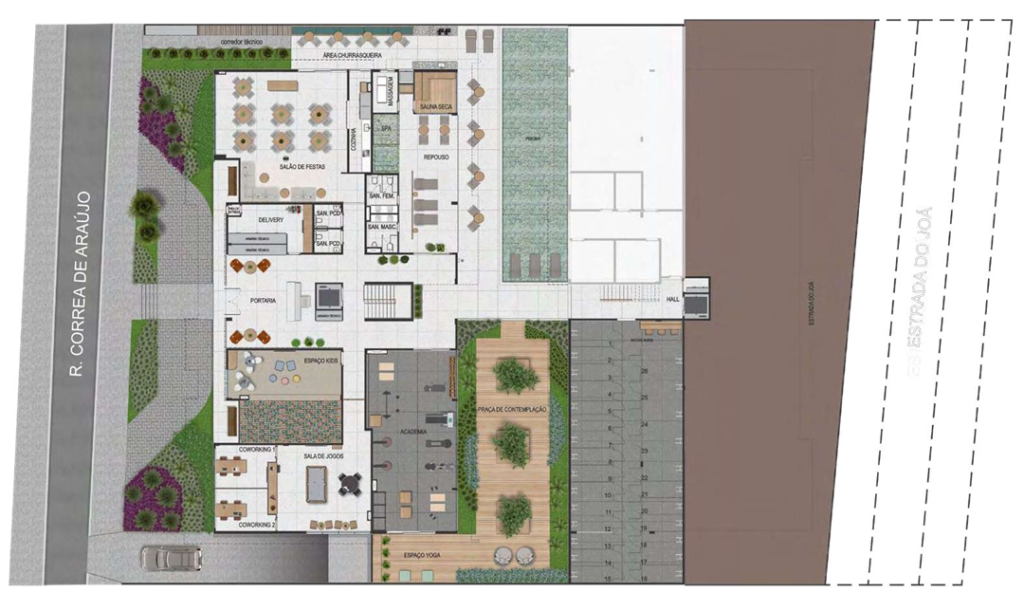 B Unique Barrinha Residence — planta 8