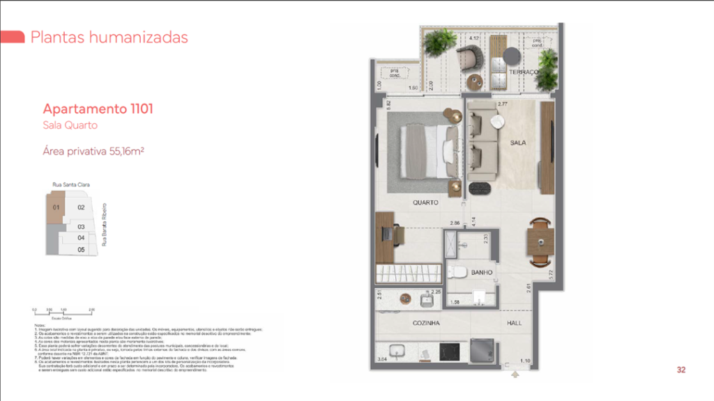 Lis Smart Living Copacabana — planta 10