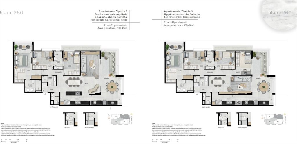 Blanc 260 – Botafogo — planta 4