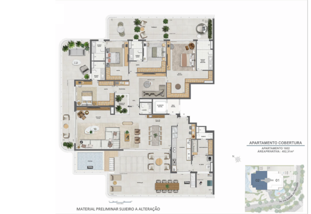 Peninsula Collection – Singular — planta 5