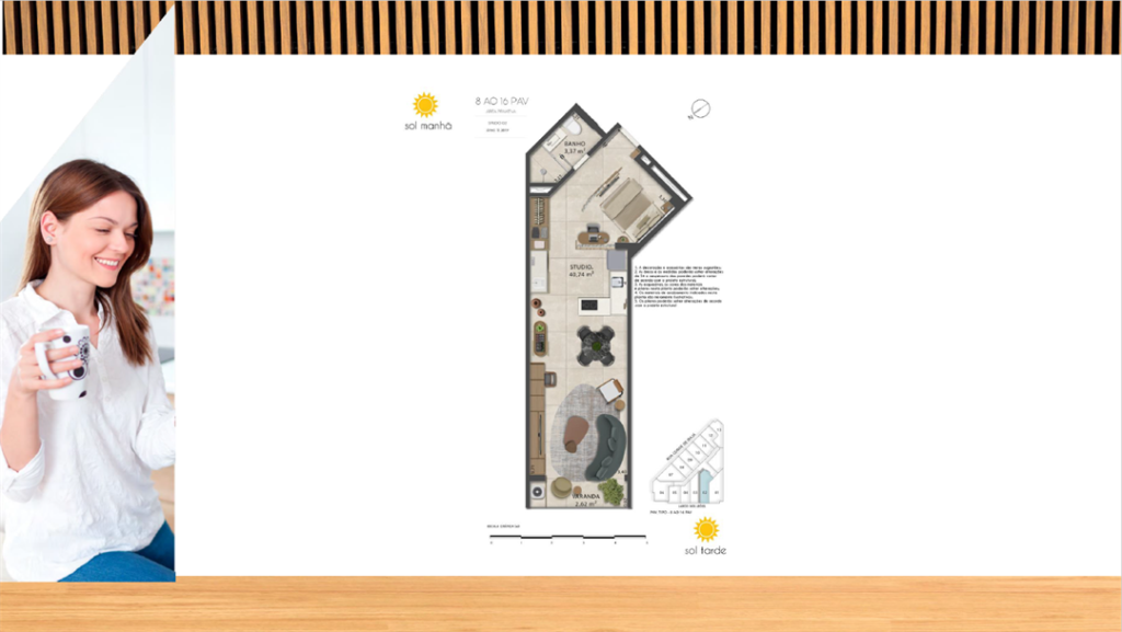 First Life Friendly Humaita — planta 3