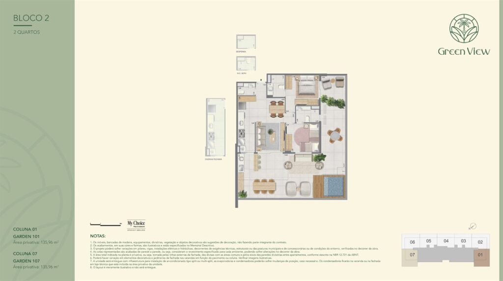 Green View Extra Barra — planta 3