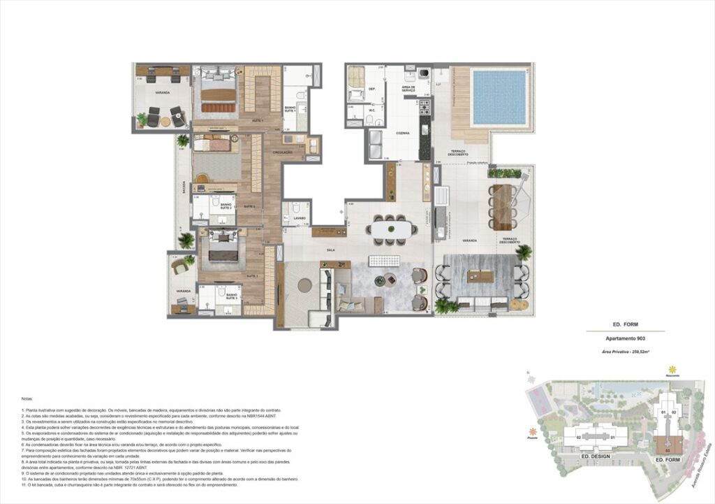 Concept Rjz Cyrela — planta 3