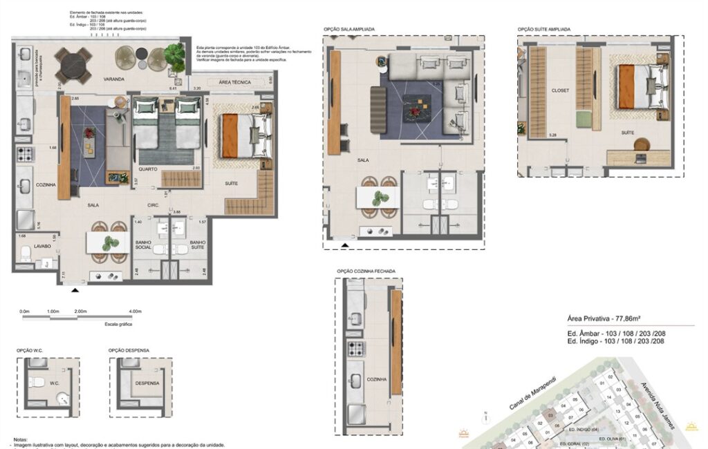 All Jardim Oceânico — planta 3