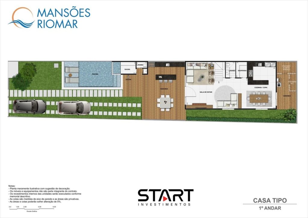 Mansões Rio Mar Barra da Tijuca — planta 5