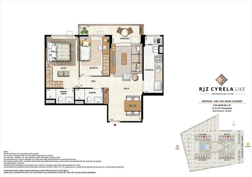 Like Residencial — planta 4