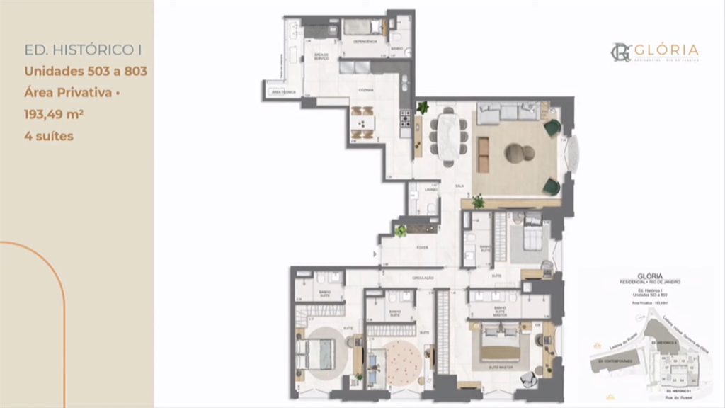 Gloria Residencial — planta 4