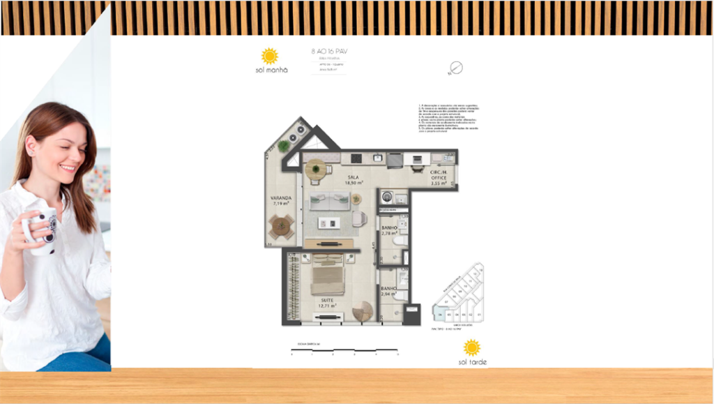 First Life Friendly Humaita — planta 4