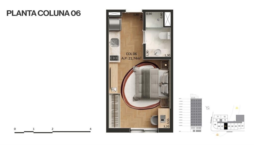 Lumière Studios Boutique Centro — planta 4