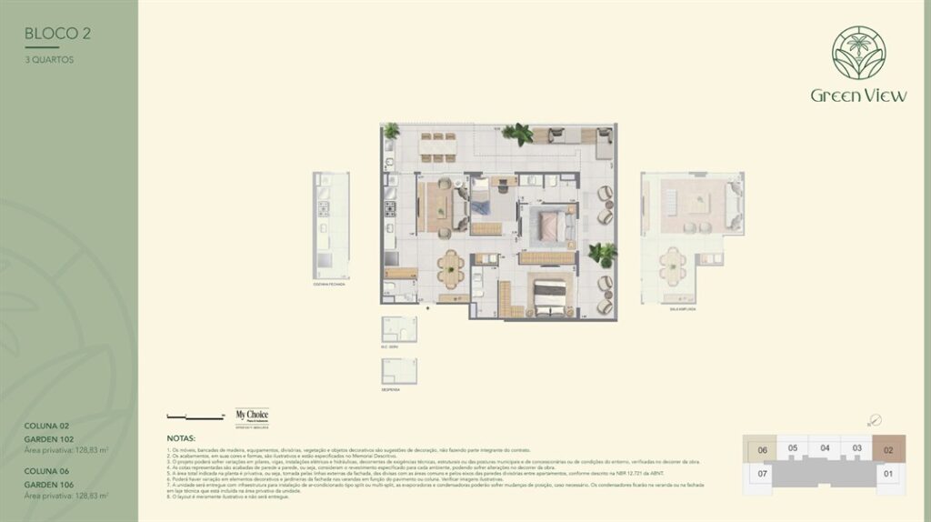 Green View Extra Barra — planta 4