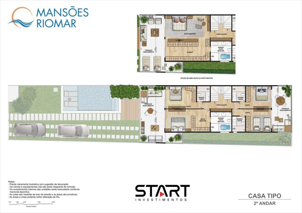 Mansões Rio Mar Barra da Tijuca — planta 4