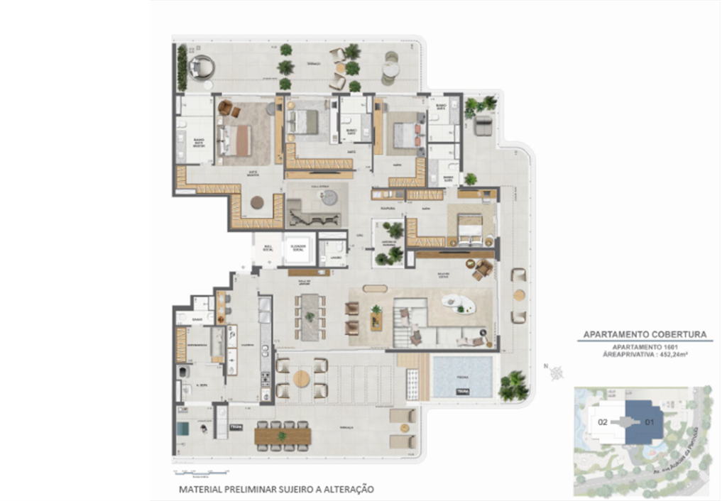 Peninsula Collection – Singular — planta 6