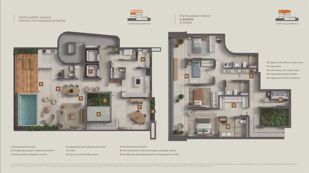 Insigna Peninsula — planta 4