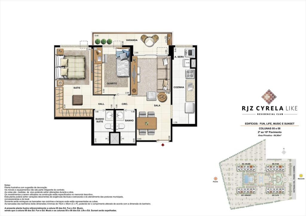 Like Residencial — planta 5
