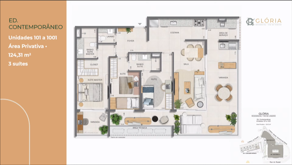 Gloria Residencial — planta 6