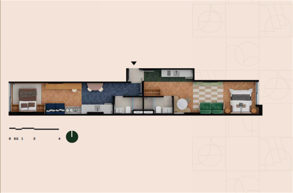 Oriá Residencial Glória — planta 6