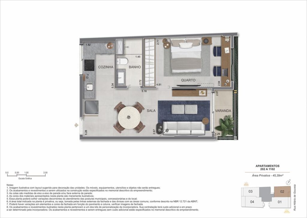 Nook Copacabana — planta 9