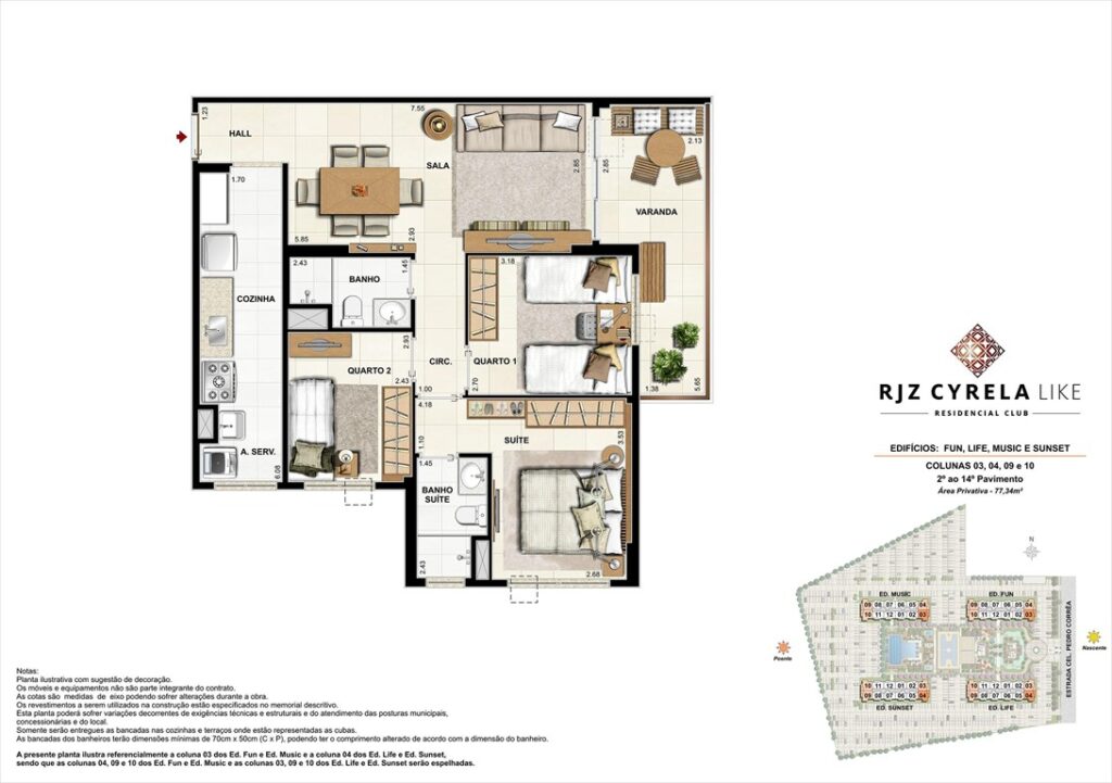 Like Residencial — planta 6