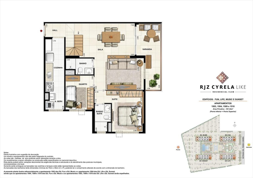 Like Residencial — planta 7
