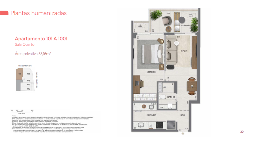 Lis Smart Living Copacabana — planta 8