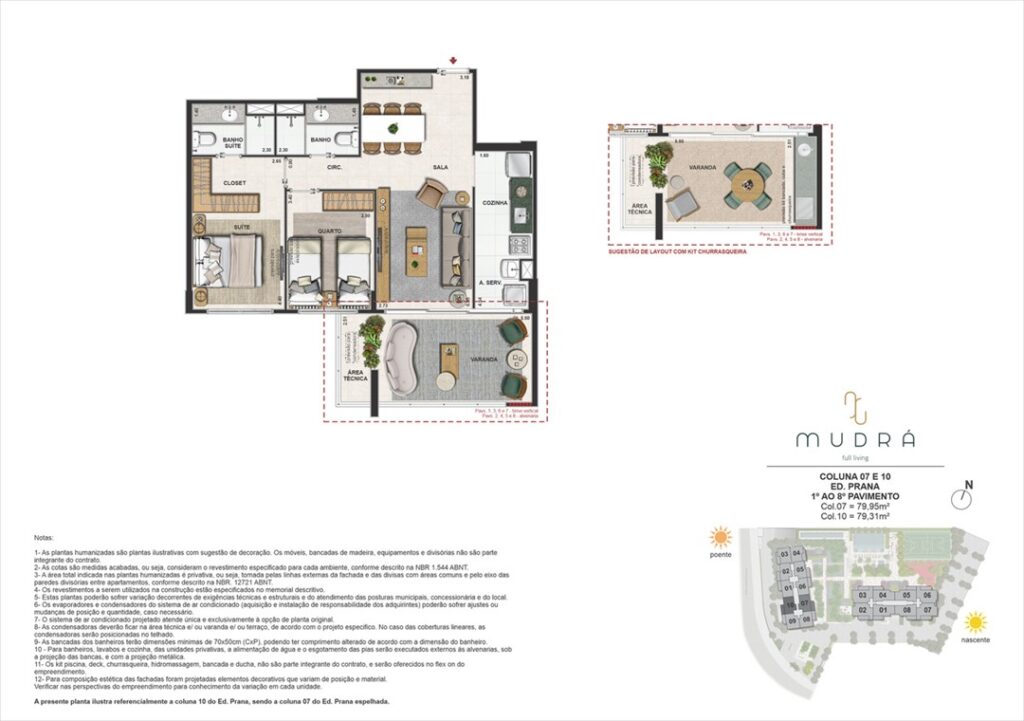 Mudrá Full Living — planta 8