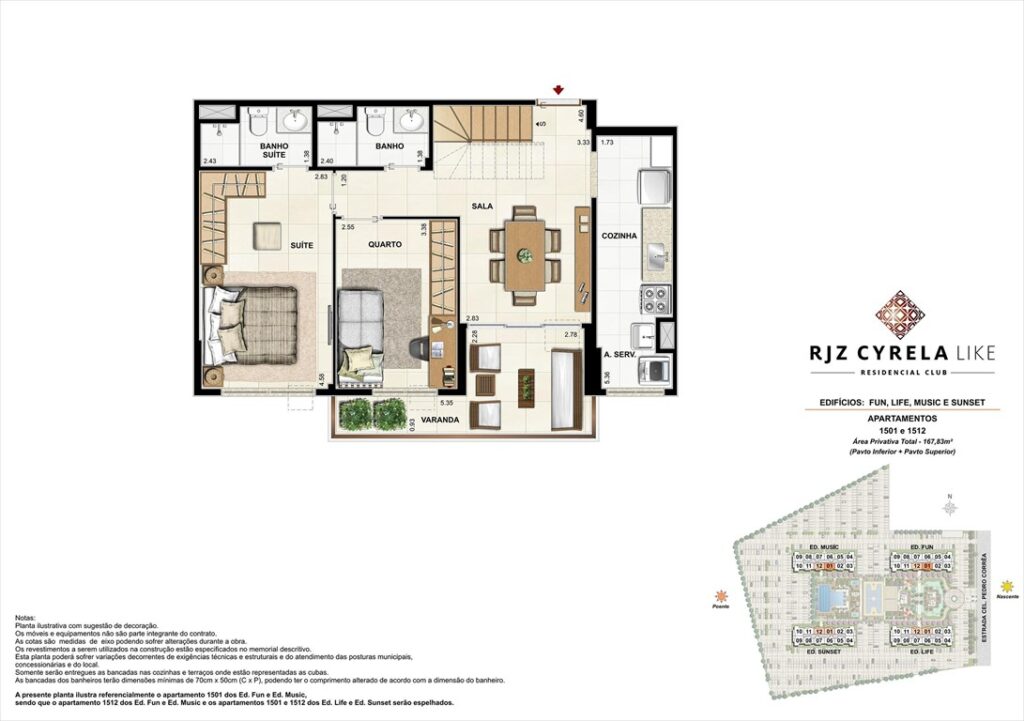 Like Residencial — planta 8
