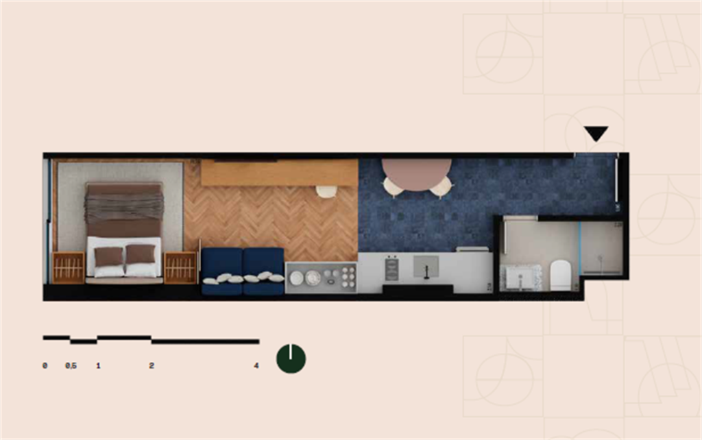 Oriá Residencial Glória — planta 9