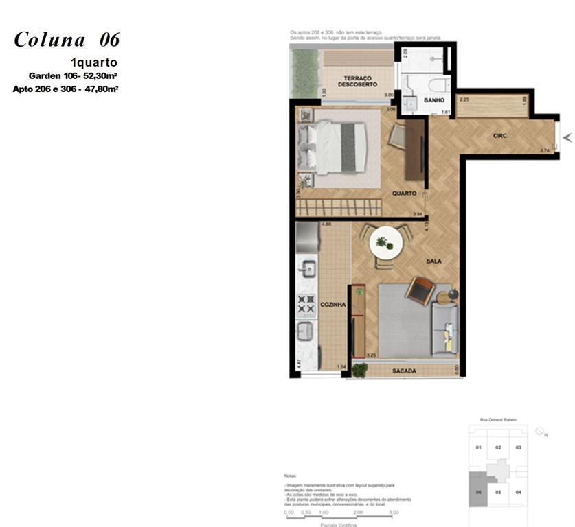 Grid Residencial — planta 4