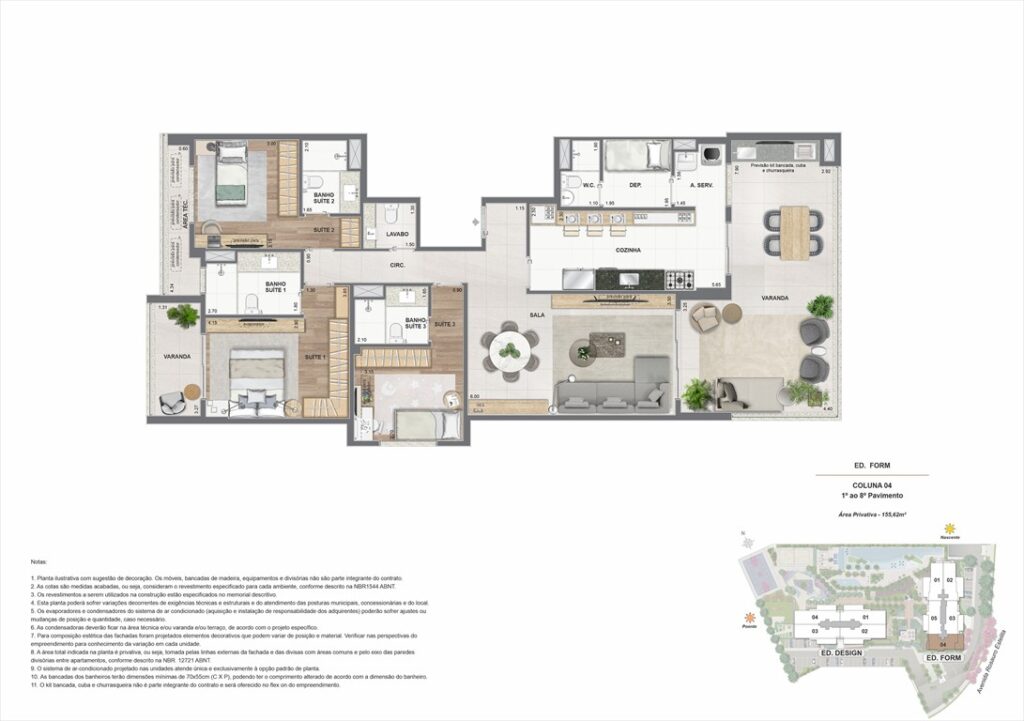 Concept Rjz Cyrela — planta 9