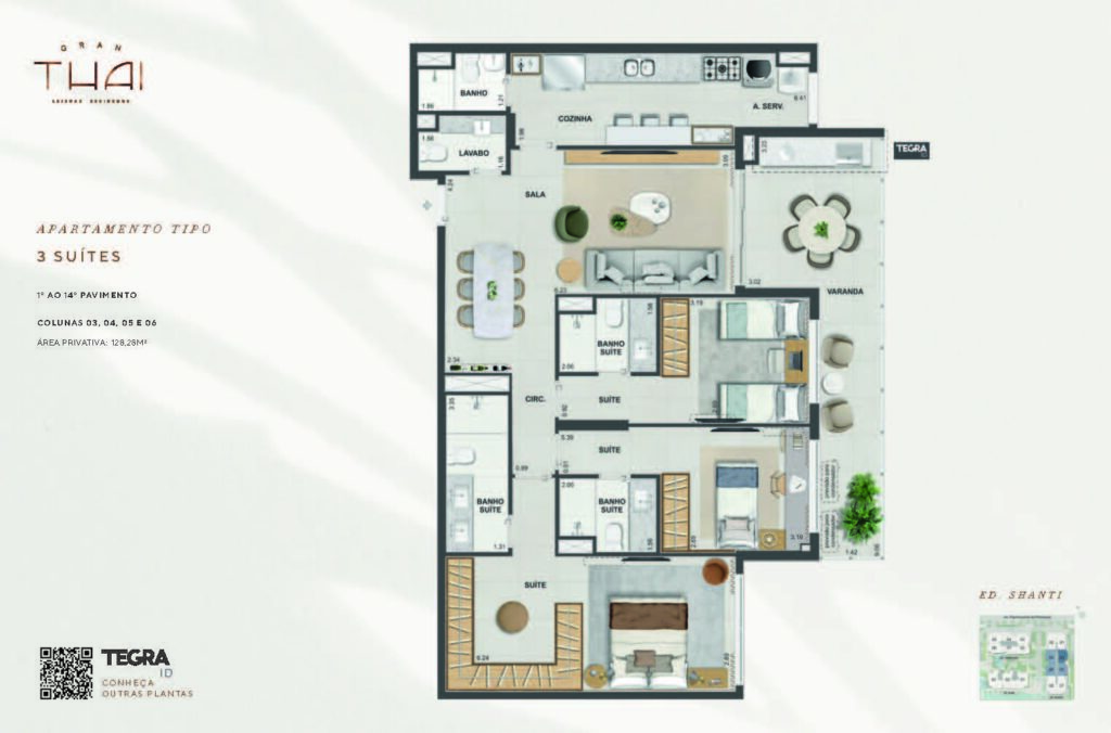 Gran Thai Peninsula — planta 1