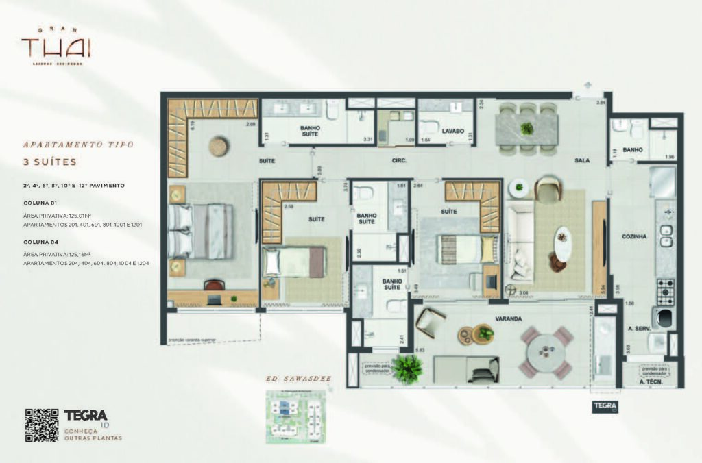 Gran Thai Peninsula — planta 3