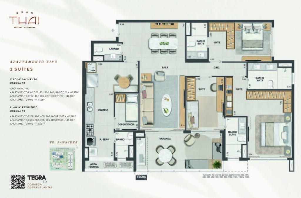 Gran Thai Peninsula — planta 4