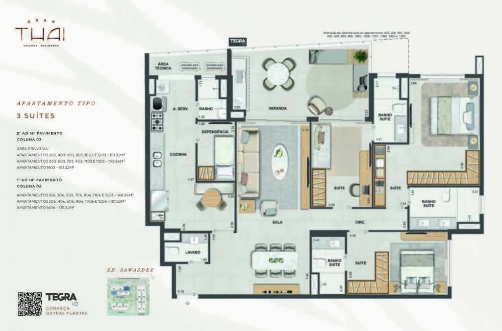 Gran Thai Peninsula — planta 5
