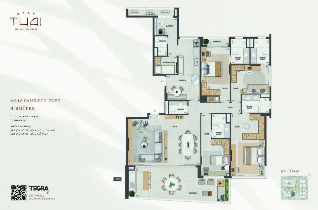 Gran Thai Peninsula — planta 7