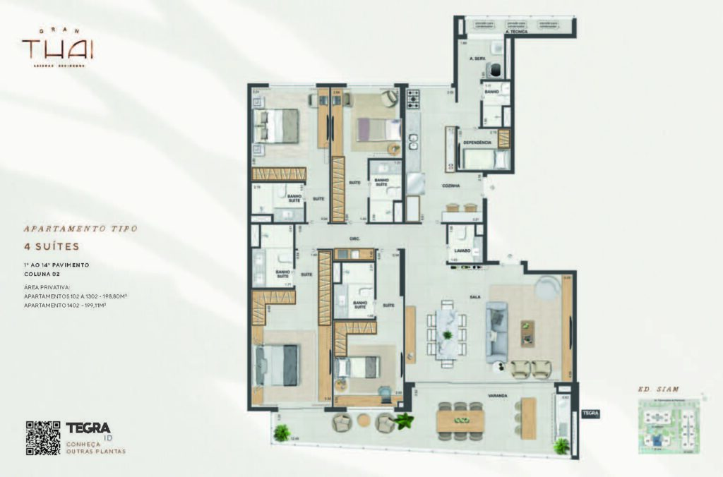 Gran Thai Peninsula — planta 8