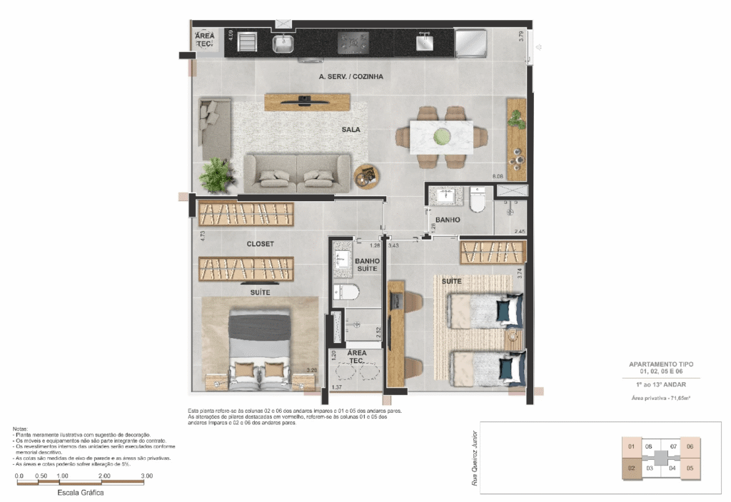 Sky Barra Smart Life — planta 3